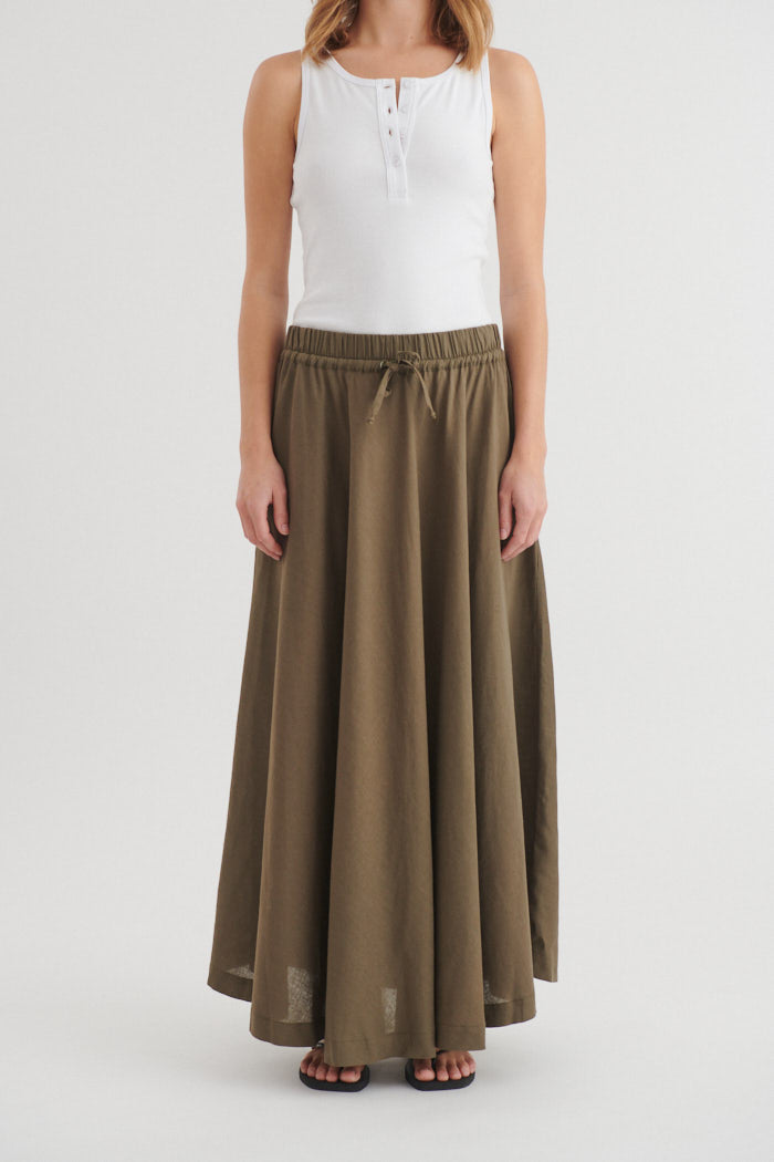 Basic Apparel Carina Skirt Nederdele 889 Sea turtle